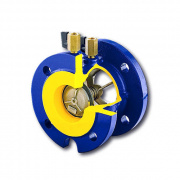 Клапан обратный дисковый Zetkama 408 A - Ду150 (ф/ф, PN16, Tmax 70°C, исполнение №53)
