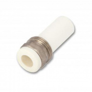 Штуцер с наружной резьбой под накидную гайку KALDE - 25 x 1" (для полипропиленовых труб, цвет белый)