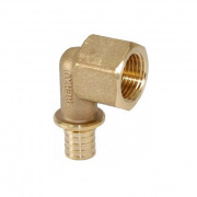 Переход на внутреннюю резьбу угловой REHAU RX - 16 x 1/2" (бронза, для труб серии RAUTITAN)