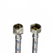 Подводка для воды гибкая Industrias Mateu (Гайка/Штуцер) - 1/2" (длина 600 мм)