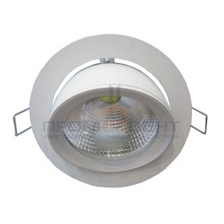 Светодиодный светильник поворотный downlight FL-LED DLC 20W 2700K 1800lm D187x154mm d172mm
