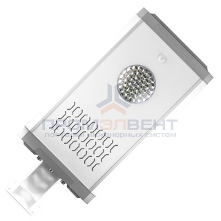 Консольный светодиодный светильник SP2337 12W 6400К IP65 серый на солн. батарее с датчиком движения