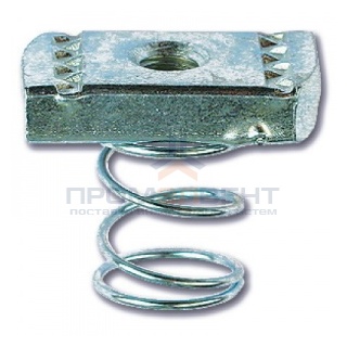 Гайка для подвешивания профиля (с пружиной) М12х40