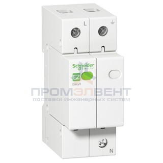 Ограничитель перенапряжение (УЗИП) EASY9 1П+H 20кА 230В Schneider Electric