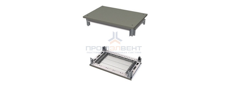Комплект, крыша и основание, для шкафов CQE, 1400 x 800мм