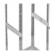 Рейки боковые, широкая, для шкафов CQE глубиной 400мм, 1 упаковка - 4шт.