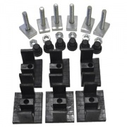 Набор шинодержателей, тип "T", для фиксации шин на профиле FV, 6 штук